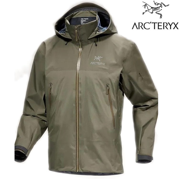 特價優惠 Arcteryx 始祖鳥 Beta AR 男款 Gore Tex Pro 防水外套/登山風雨衣 X000007082 龍紋綠 Tatsu