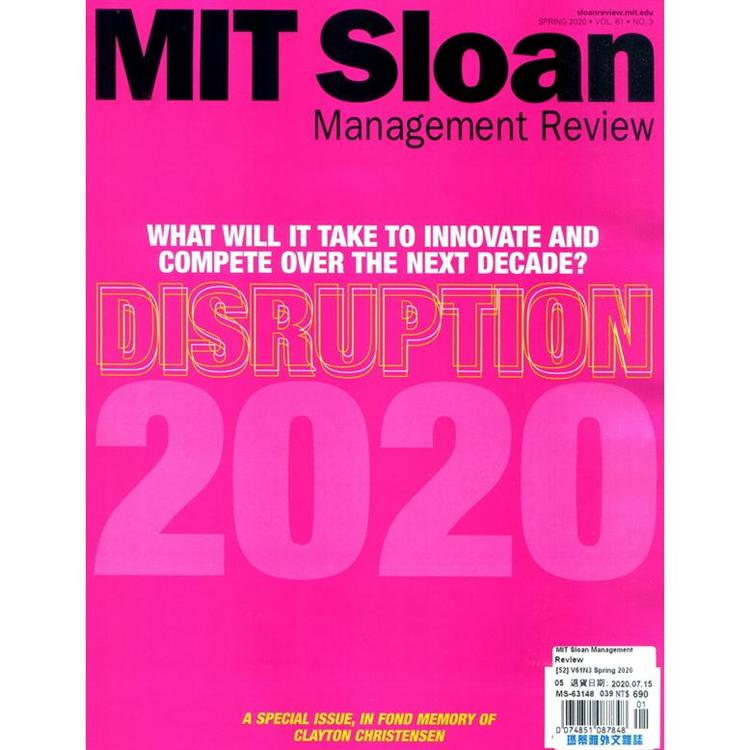 MIT Sloan Management Review 春季號_2020 | 拾書所