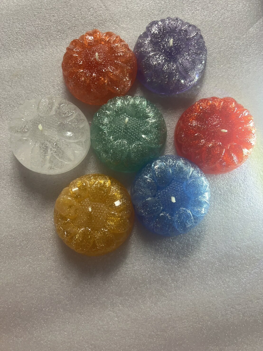 浮水水晶蠟燭(添加銀離子)~多種造型 5