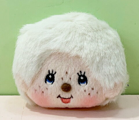 【震撼精品百貨】monchhichi 夢奇奇 絨毛頭娃娃 白色#24822 震撼日式精品百貨
