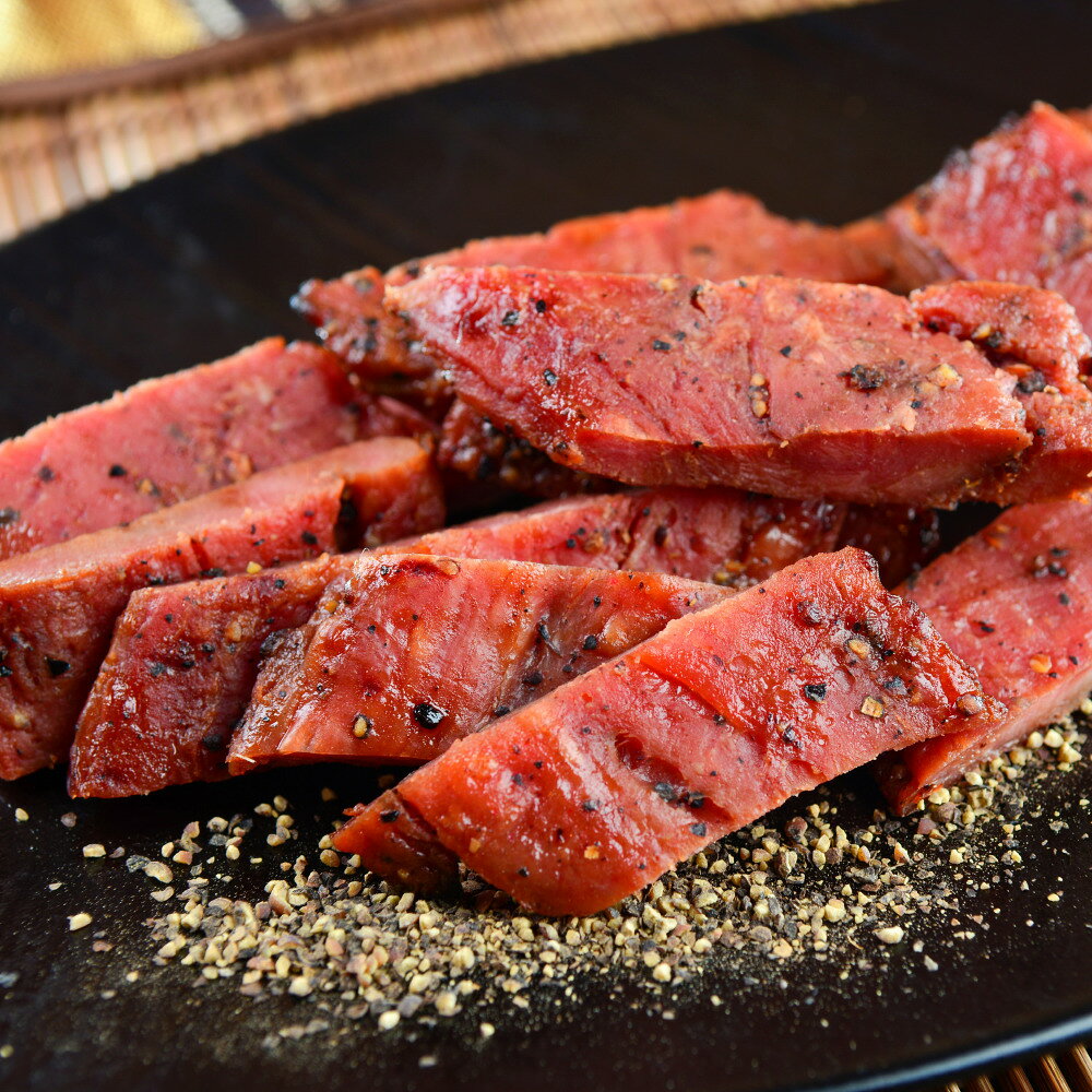 【快車肉乾】A14 黑胡椒菲力豬肉乾 - 超值分享包 (180g/包)★7-11取貨299元免運 1