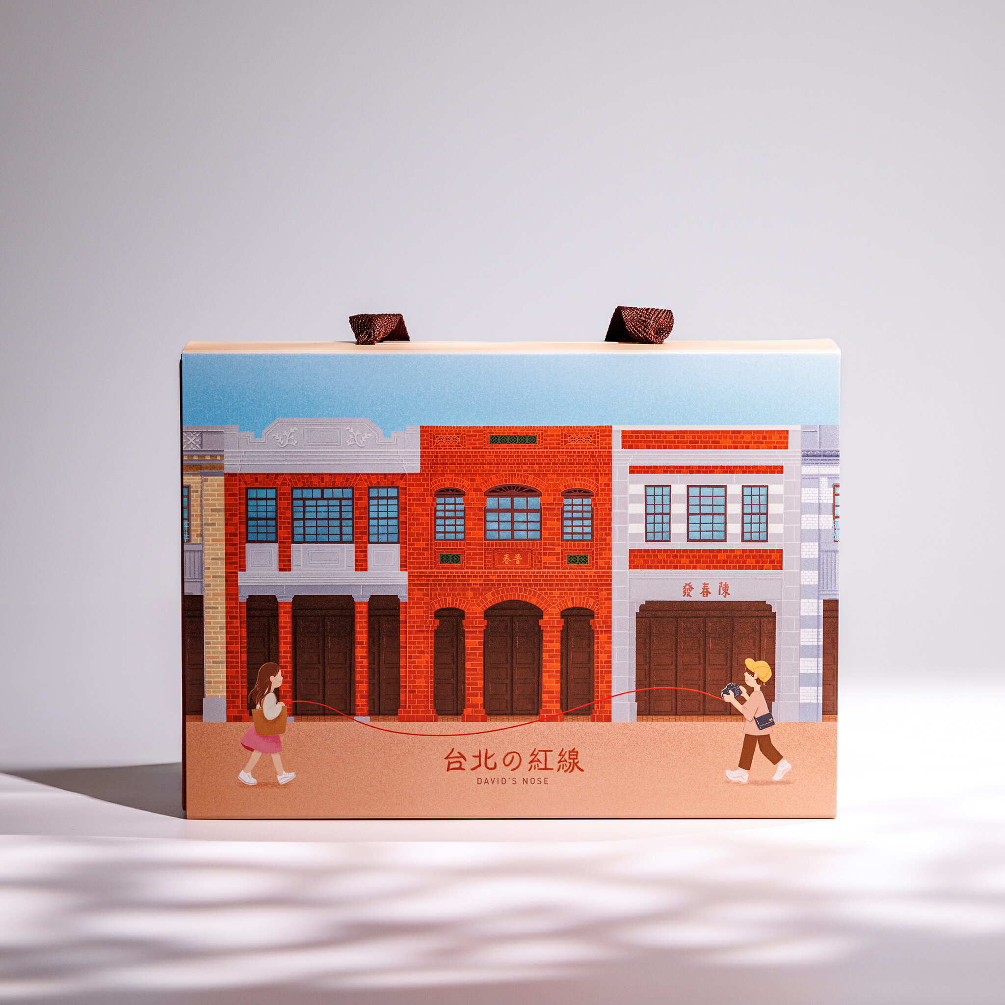 臺北的紅線(臺北の紅線) 咖啡禮盒(內含兩款咖啡，各四包)