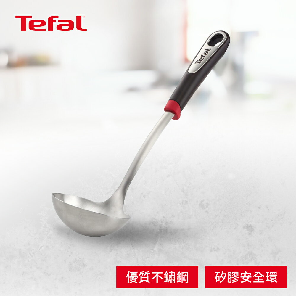Tefal法國特福 巧變精靈不鏽鋼配件系列 圓湯杓 SE-K1180214