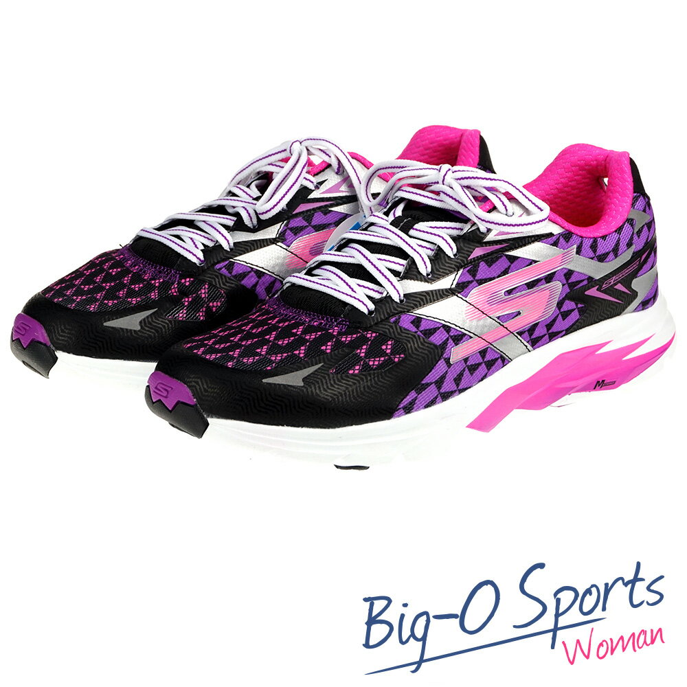 SKECHERS GO RUN RIDE 5慢跑鞋 女 13997BKPR Big-O Sports