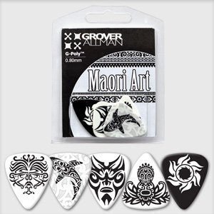 澳洲製 Grover Allman 主題系列『Maori Art』烏克麗麗/木吉他/電吉他 Pick 彈片【唐尼樂器】