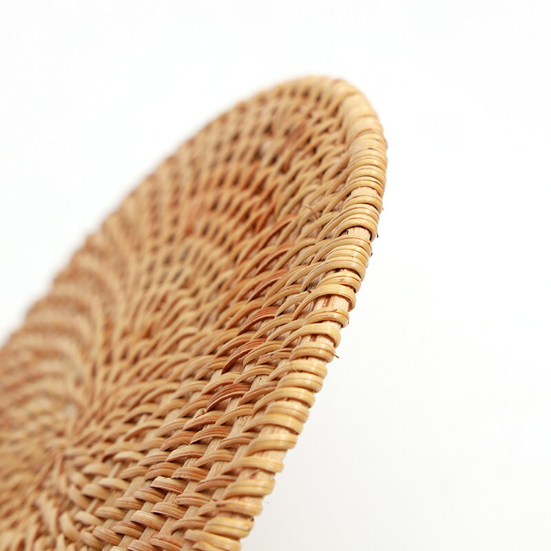 越南老藤編杯墊茶道茶壺墊茶杯墊茶具 鐵壺紫砂壺墊養護墊 3