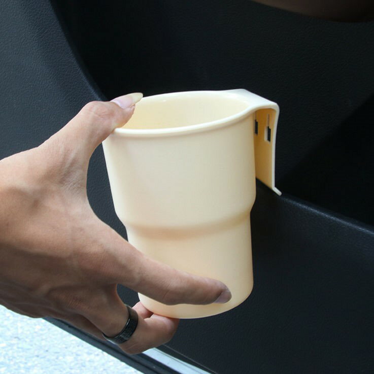 汽車出風口車載水杯支架空調口車用車內飲料茶杯杯托水杯架多功能
