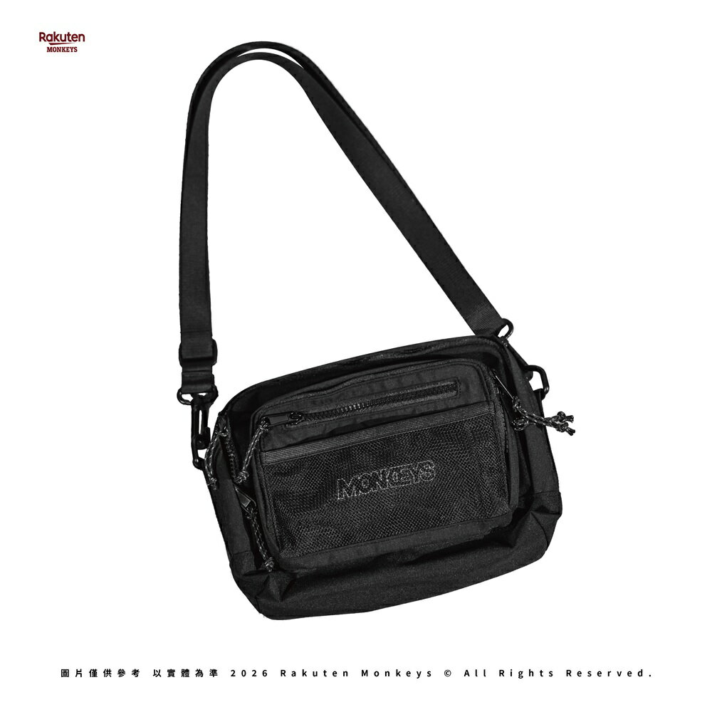 MONKEYS側背小包-黑 (2/23起陸續出貨)