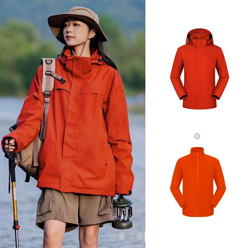 現貨+預購 衝鋒衣防風外套-防風保暖登山男女外套6色74jm3【獨家進口】【米蘭精品】