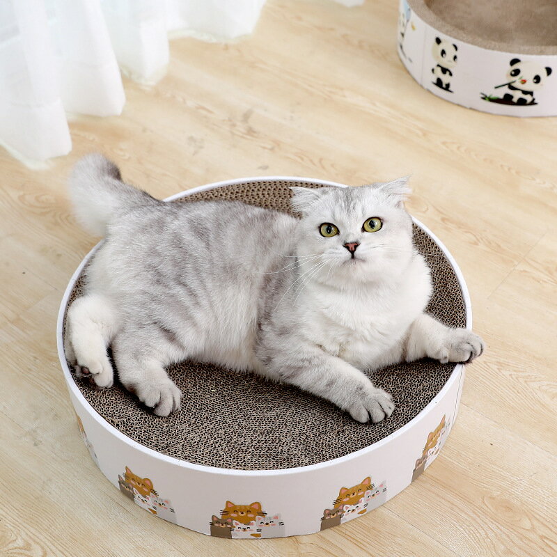 【優選百貨】貓咪玩具貓抓板折耳貓抓板貓咪睡覺寵物玩具瓦楞紙貓抓板寵物用品