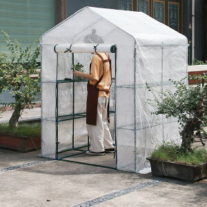 園藝保暖房棚室外溫室暖房花架暖棚植物多肉花遮陽防雨保溫房花架