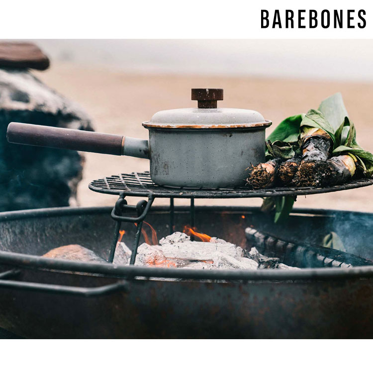 Barebones CKW-377 琺瑯單柄鍋 Enamel Saucepan 石灰色 / 城市綠洲 (鍋具 湯鍋 露營炊具) 9