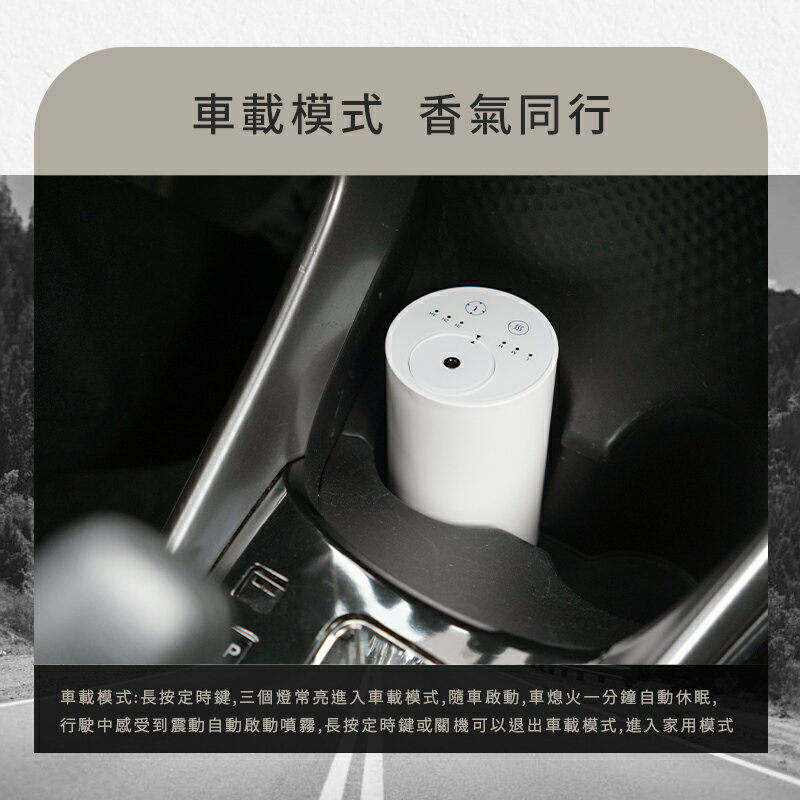樂米 LARMI 無水擴香機 LMD01 香薰機 擴香儀 精油機 精油擴香 車用香氛 無水香氛機 車家兩用 車載香薰機 7