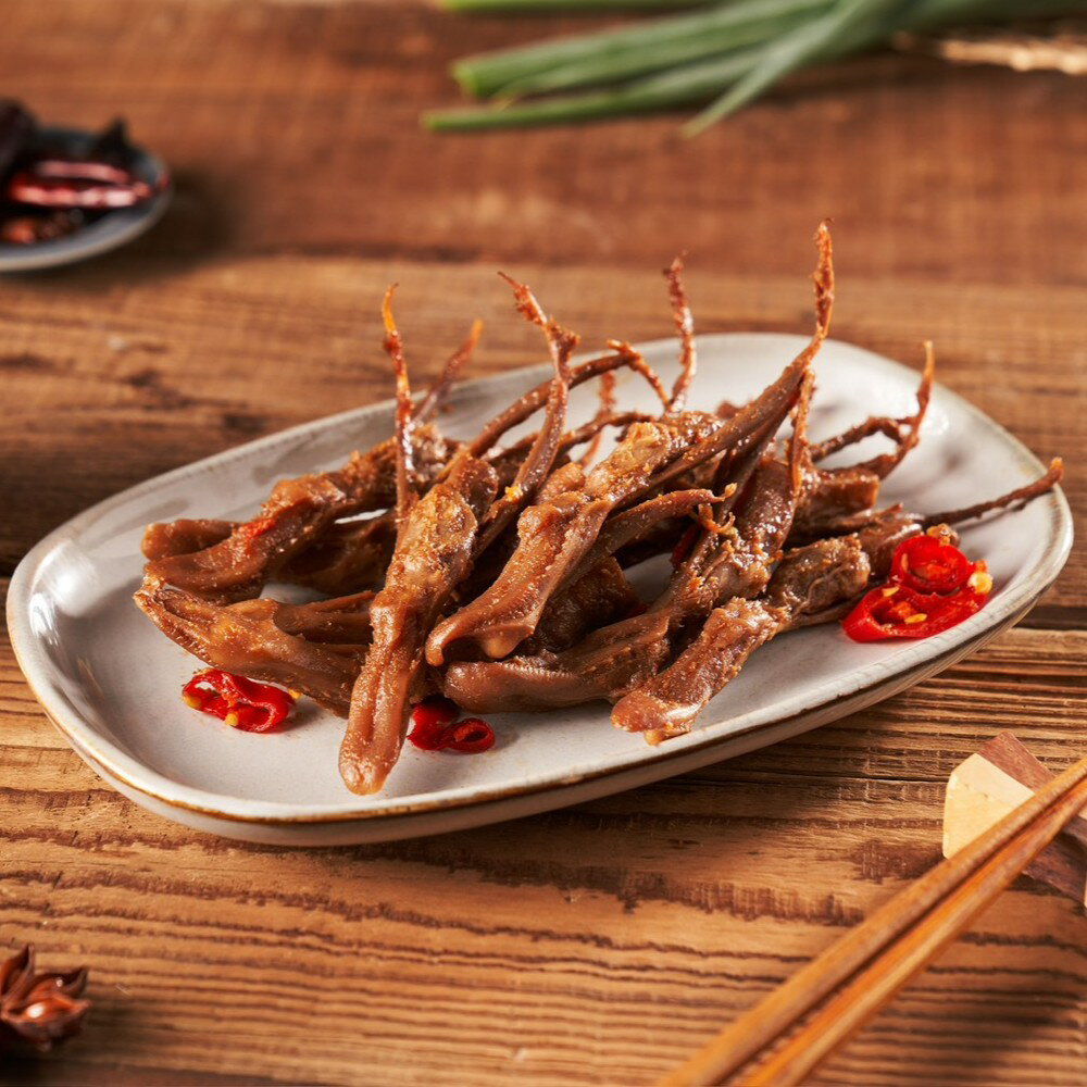 祿大食品-鴨舌( 辣味/原味 300g )