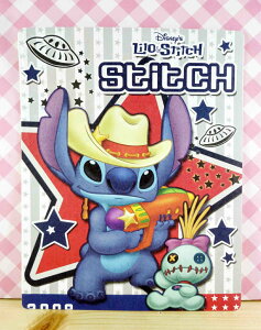 【震撼精品百貨】Stitch 星際寶貝史迪奇 卡片-牛仔 震撼日式精品百貨