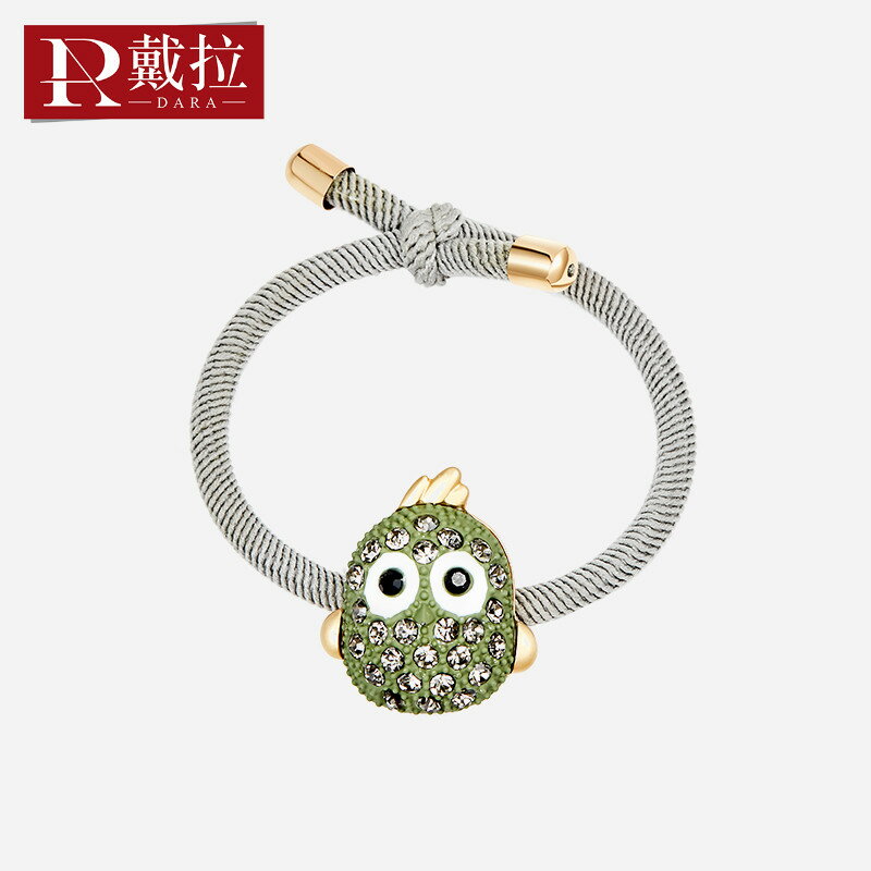 可愛小鳥扎頭發皮筋 發圈氣質 網紅少女可愛ins韓系夏季頭飾