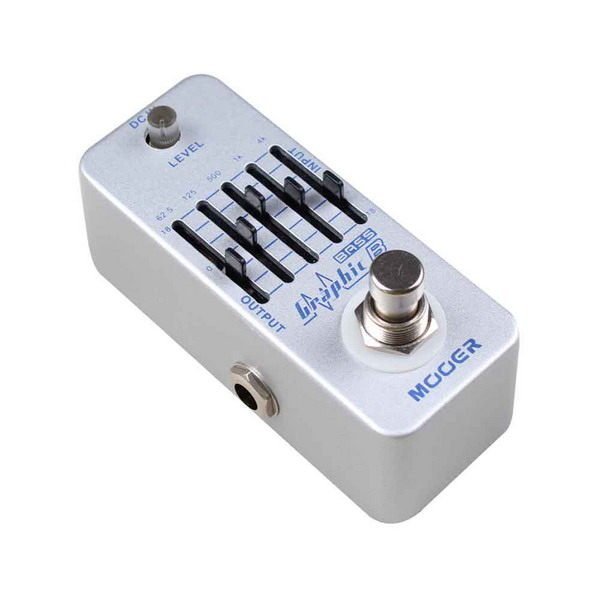 Mooer Graphic B 電貝斯 Bass 5段 EQ 等化器單顆效果器【唐尼樂器】