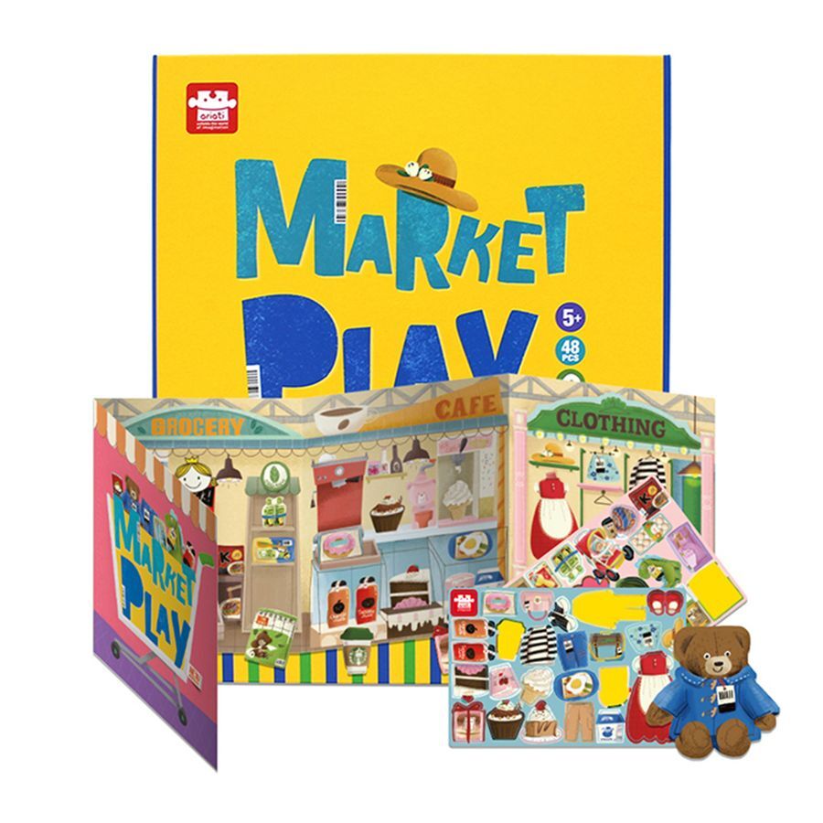 《 韓國 Magpia x Ariati 》磁性遊戲書-超級市場  東喬精品百貨