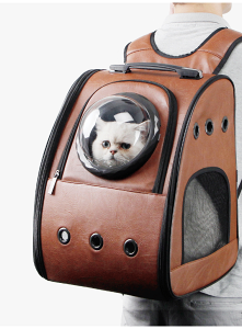 外出提籠貓包寵物外出包裝貓籠子的便攜艙雙肩狗狗背包書包貓咪用品【聚物優品】