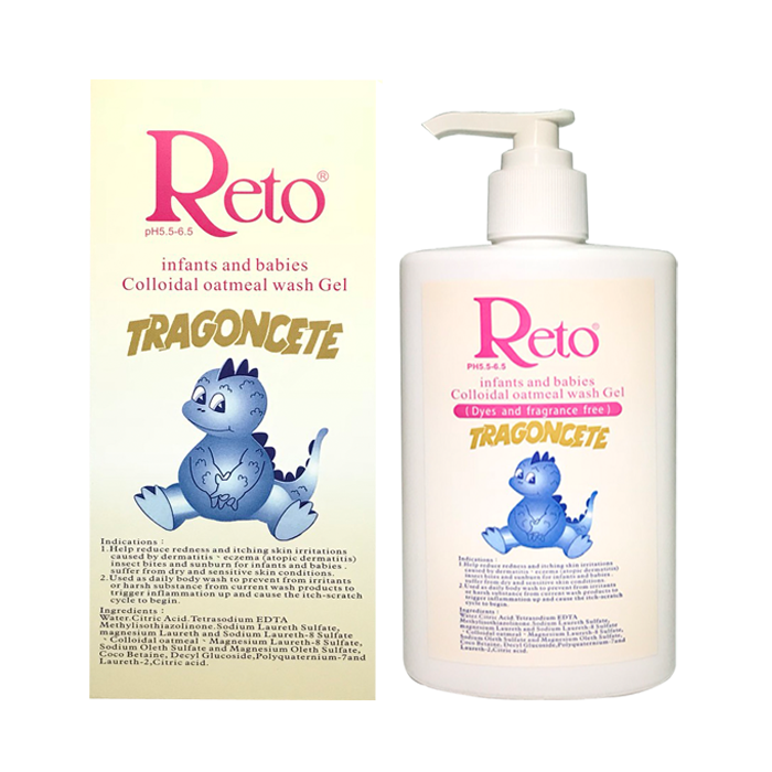 【Reto】嬰幼兒乳液+浴液  & 【Reto】甘油白玉洗面皂 ｜ 促銷組合 1