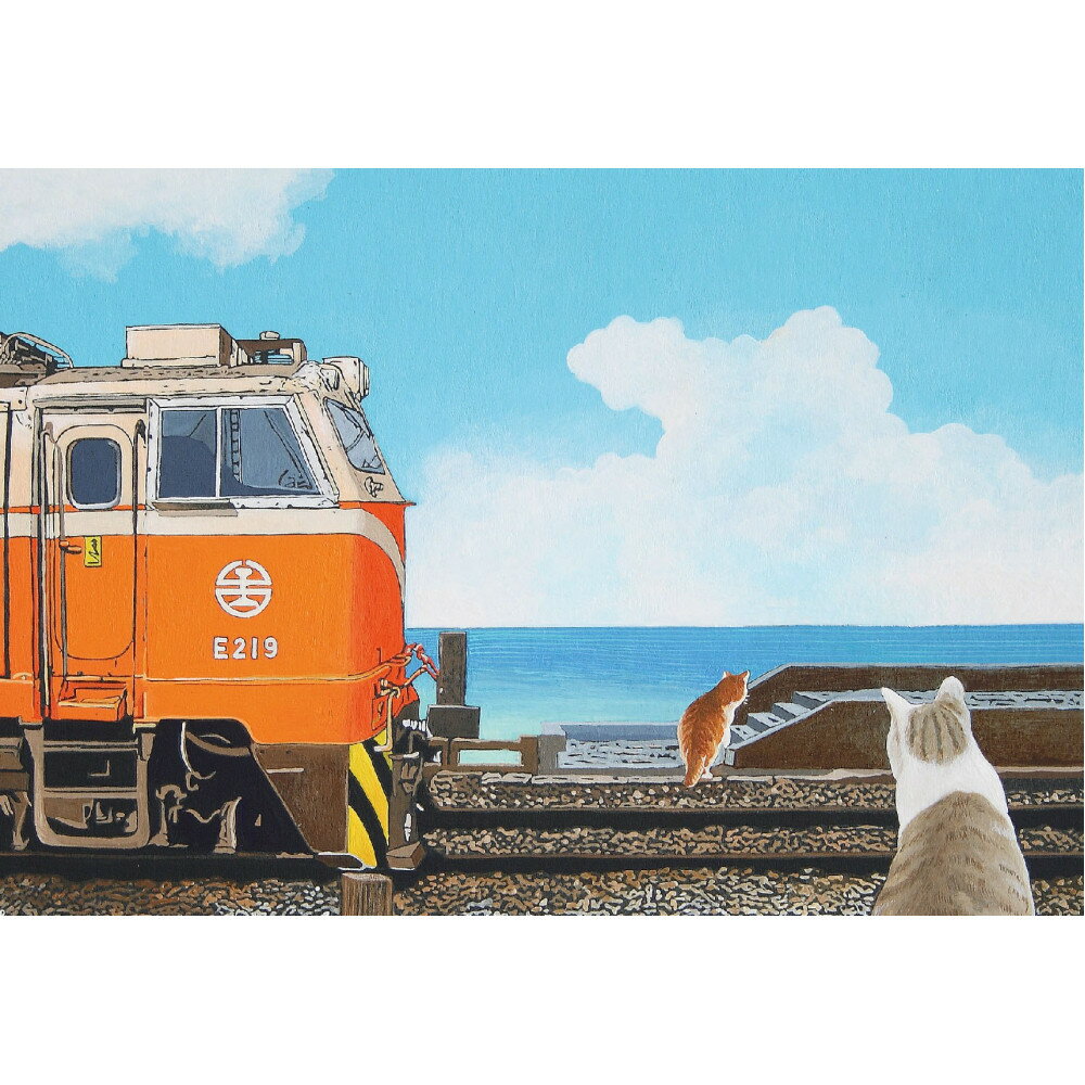 P2 - 林宗範 鐵道系列-一路順風 小108片拼圖 S108-025