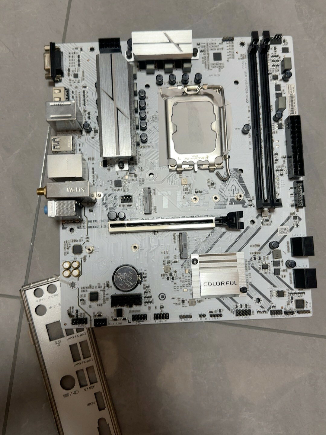 七彩虹 BATTLE AX B760M-GHA WIFI 主機板 支援12/13/14代處理器 DDR4雙槽 雙M.2介面 WiFi6 藍芽5.2 2.5G網絡卡 拆機良品