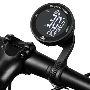 無線碼錶 腳踏車碼錶 碼錶 自行車英文負顯總里程防水邁速背夜光溫度總里程測速里程無線碼錶『xy13960』