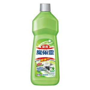 花王 魔術靈 廚房 清潔劑(經濟瓶)-青蘋香 500ml【康鄰超市】