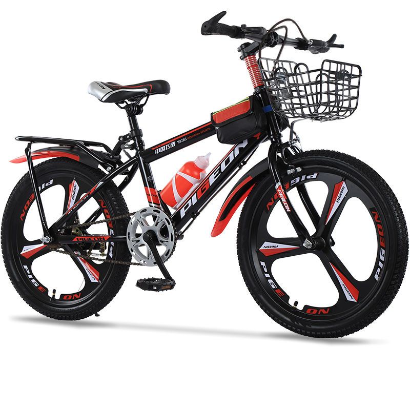 【優選百貨】飛鴿自行車兒童中大童6-8-10歲以上女孩變速山地車小學生男孩腳踏