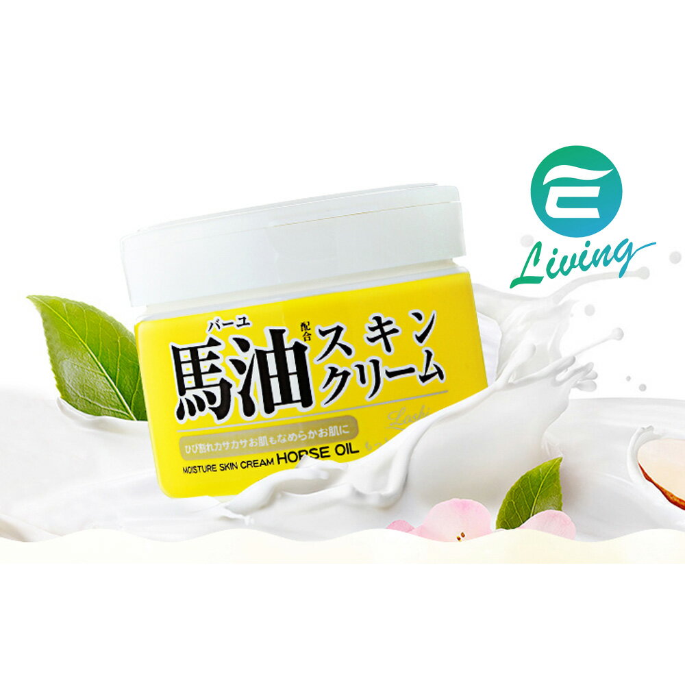 日本 LOSHI 馬油護膚霜 220g #07742