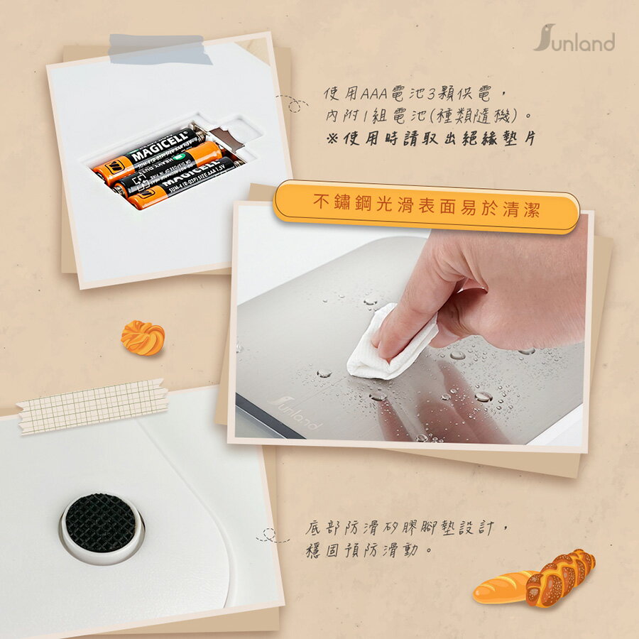 【現貨】電子秤 食物秤 食物磅秤 RONEVER 不鏽鋼電子料理秤 磅秤 料理秤小型 電子秤 廚房電子秤 興雲網購 批發 6