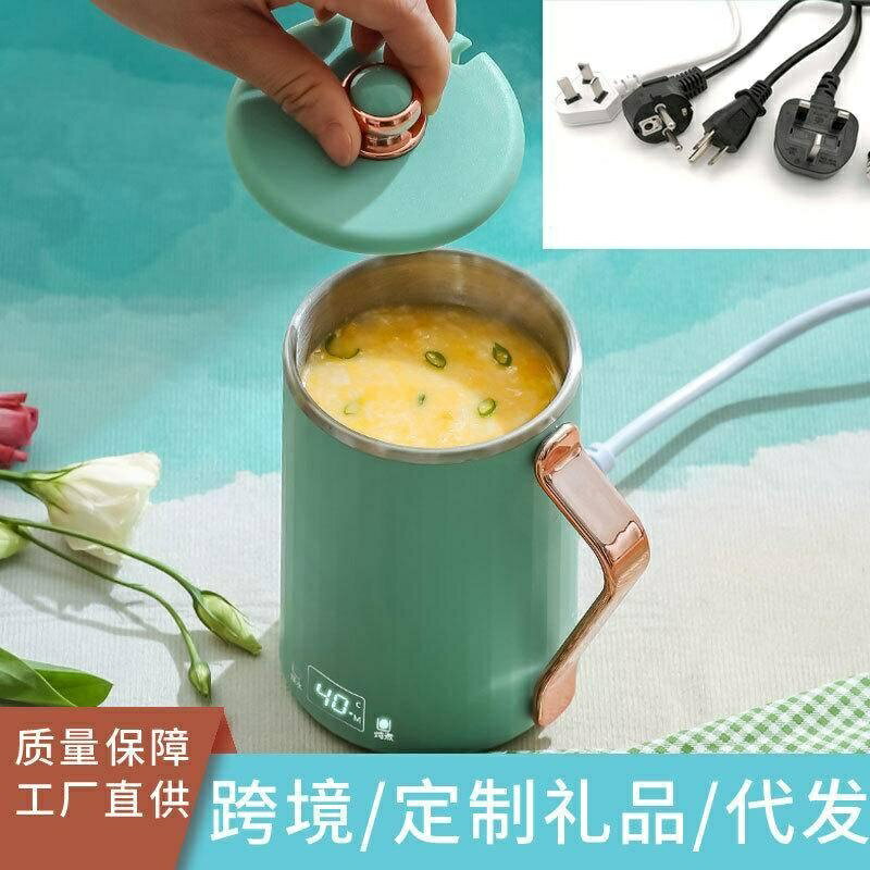 110v 智慧養生杯 花茶壺 小型燒水杯 煮粥 煮茶 家用辦公室 迷你電熱水杯