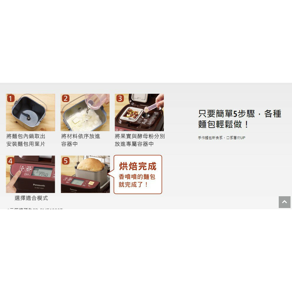 【折300】✨Panasonic/國際牌✨ 全新製麵包機 SD-MDX100 7