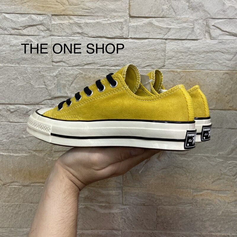 TheOneShop Converse 1970s 70s 麂皮 低筒 黃色 三星標 復刻 帆布鞋 163760C 6