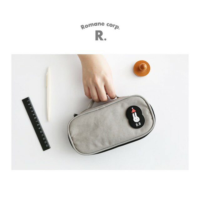 [Romane] Brunch Brother 尼龍萬用收納包 - 灰