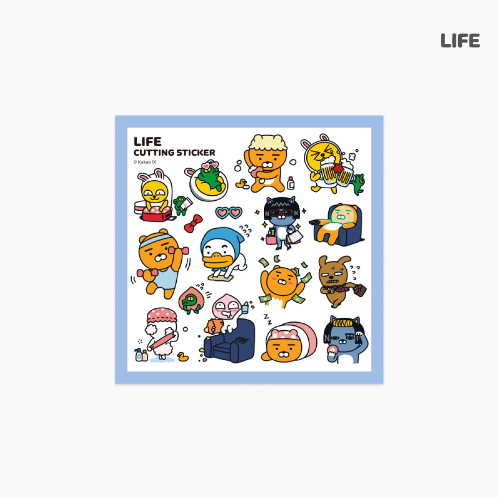 [kakao friends] 慶典綜合貼紙 LIFE