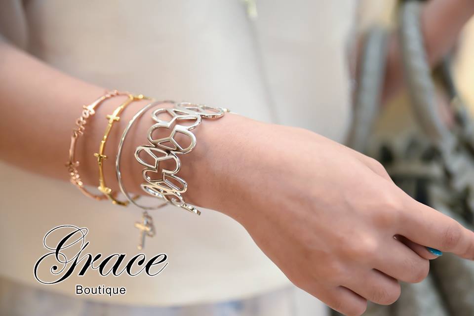 <br/><br/>  Grace Boutique GLY 恩典手環 鑲鑽款<br/><br/>