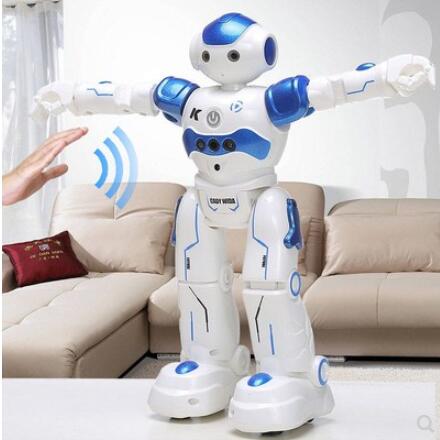 兒童智慧遙控機器人玩具會唱歌跳舞男童女孩子早教英語編程高科技【青木鋪子】