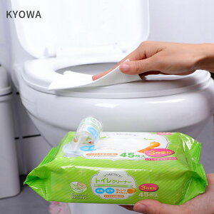 進口KYOWA馬桶濕巾除菌消毒濕紙巾衛生間廁所馬桶蓋清潔濕紙