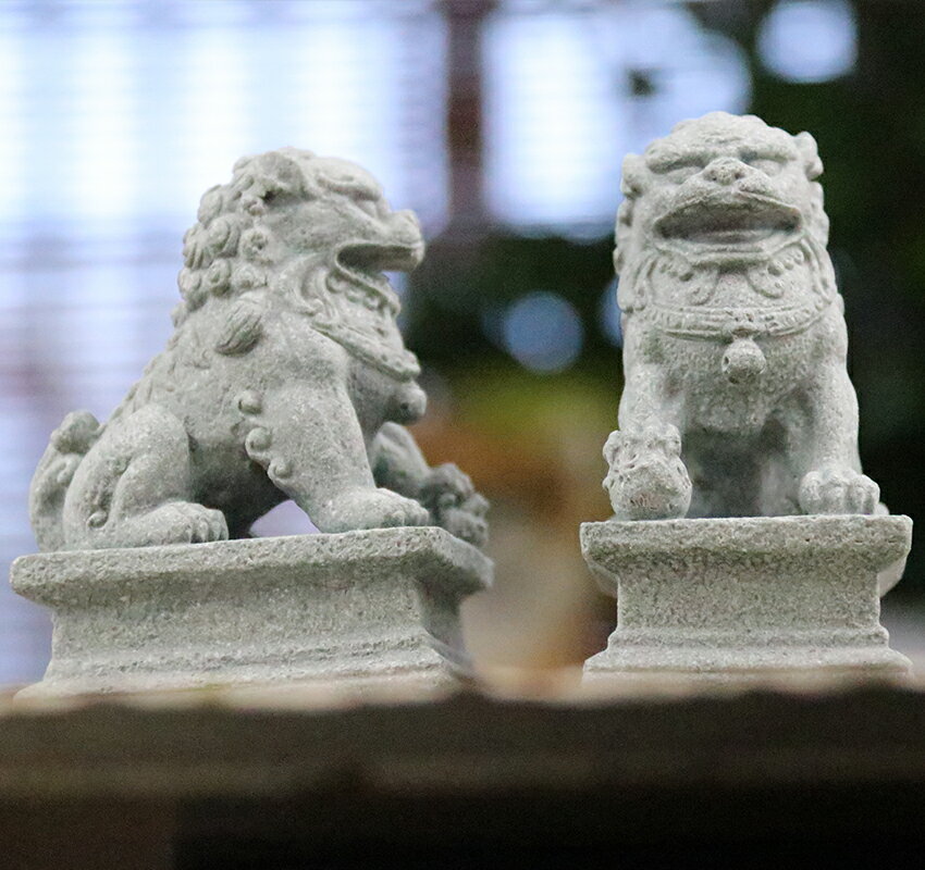 中式微景觀大象擺件一對禪意書房辦公玄關庭院花盆裝飾小北獅擺設 2