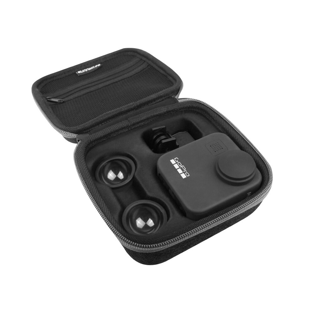 適用于gopro max收納包全景運動相機配件保護收納盒便攜相機包