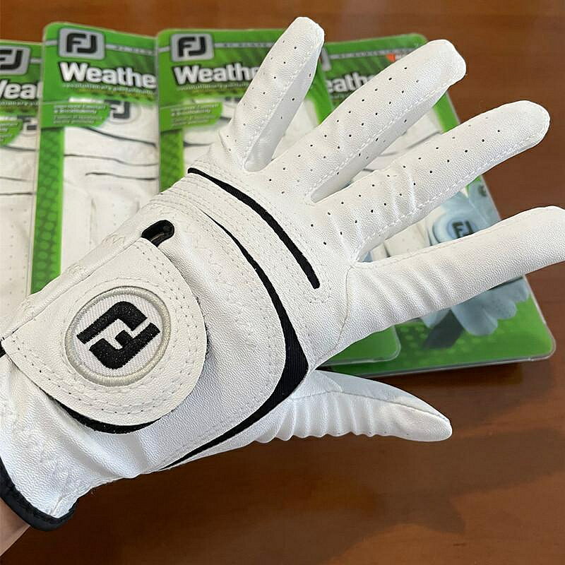 高爾夫手套 男 小羊皮 左右手雙手單只防滑耐磨 golf練習手套透氣