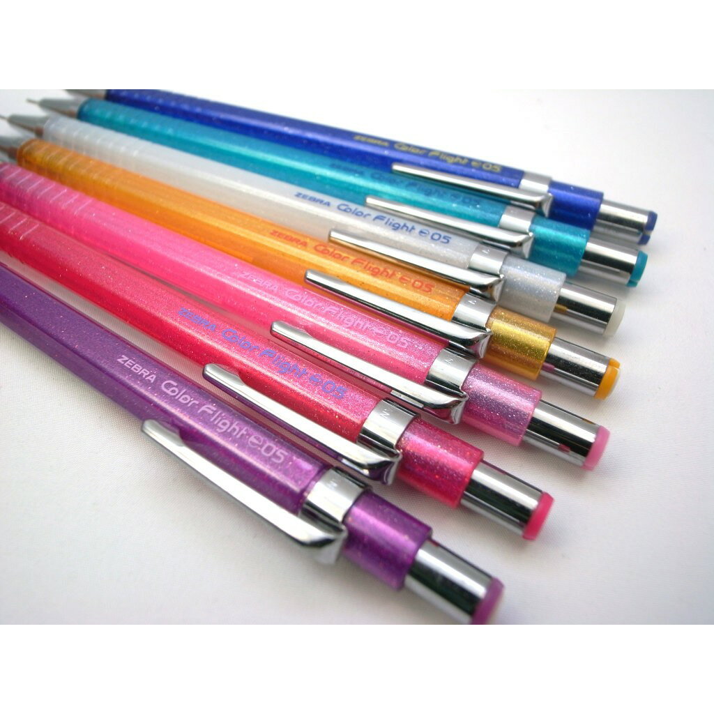 日本 斑馬 利百代 MA53 Color Flight 金蔥自動鉛筆 (0.5mm)