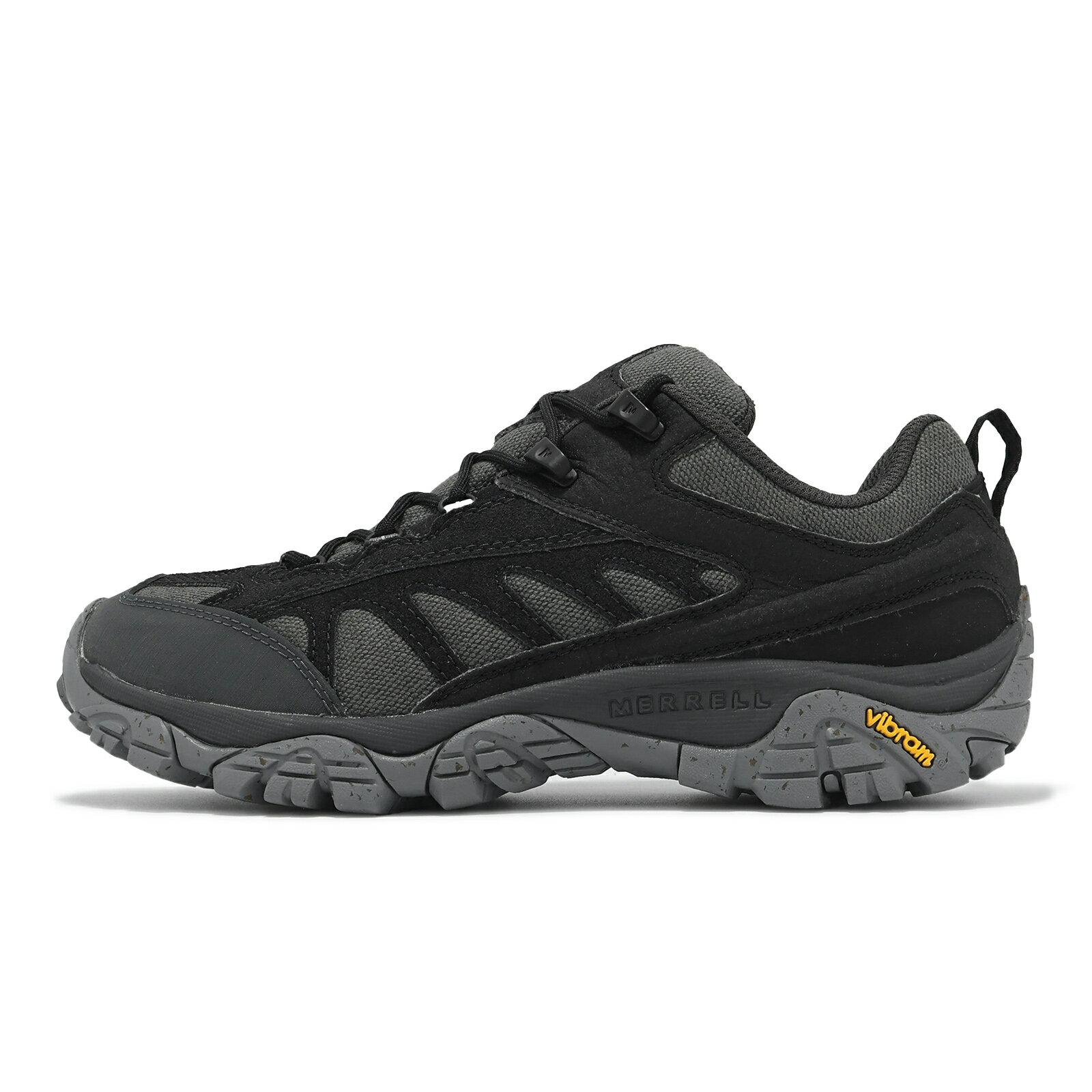Merrell 戶外鞋 Moab 2 Mesa Luxe ECO SE 1TRL 男鞋 黑 登山 越野 黃金大底 ML007209