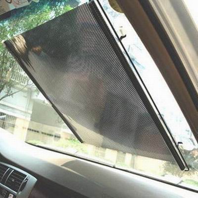 【自動調整遮陽簾-PVC-多規格可選-1款/組】前擋後檔側窗汽車玻璃遮陽板車窗防曬隔熱-527009