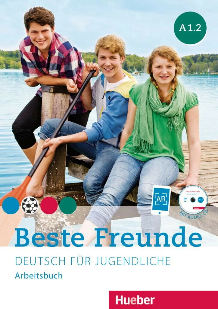 Beste Freunde (A1.2) - Arbeitsbuch mit Audio-CD 練習本+CD  Manuela Georgiakaki  Hueber