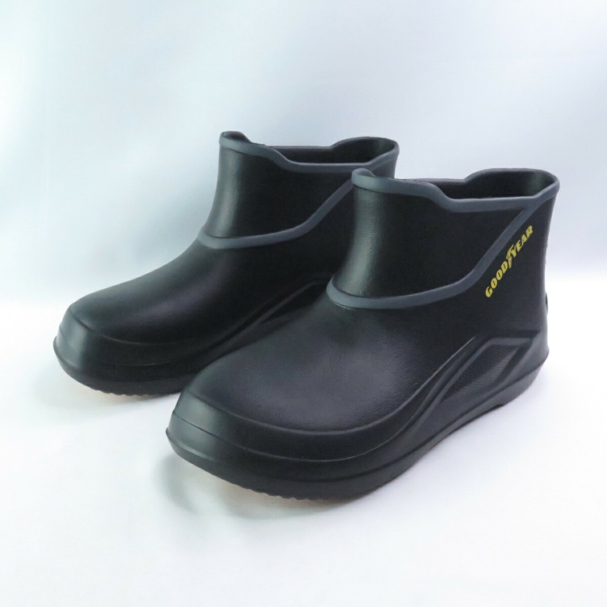GOODYEAR 固特異 GAMS43620 男款 廚師鞋 餐飲業 防滑 防水 雨鞋 寬楦 黑【iSport愛運動】