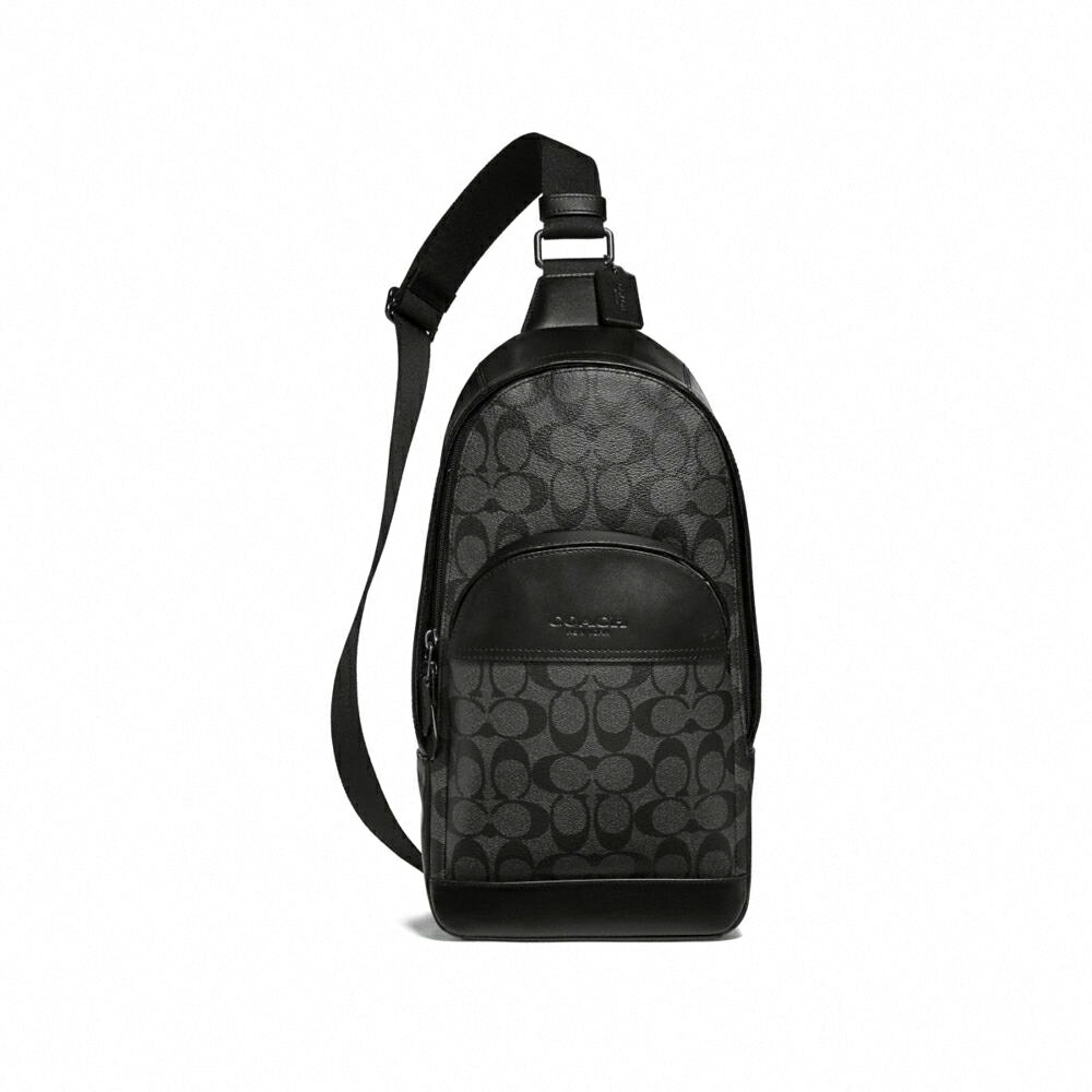 精選★COACH 男士休閒單肩斜跨背包前包胸包 F39942 (預購) ~【夏日美包★菲尼斯 國際精品↘3折起】