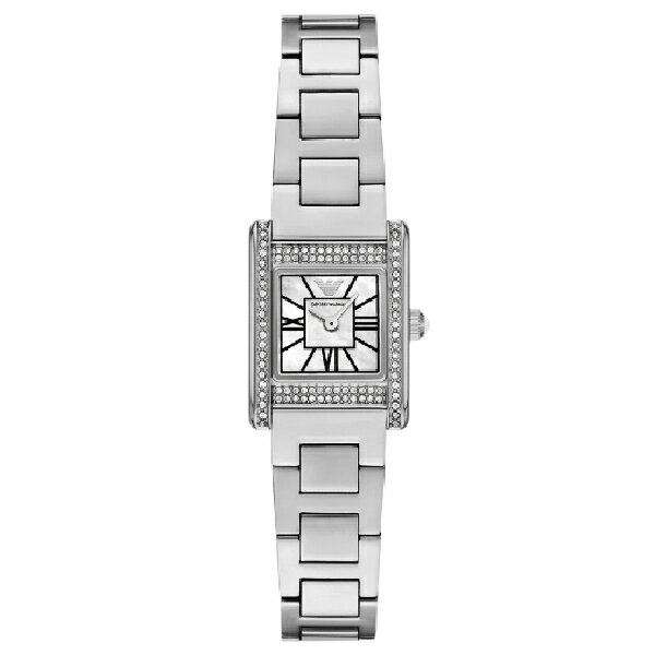 EMPORIO ARMANI 亞曼尼 AR11662 永恆榮耀環鑽女錶 銀色  20mm｜樂天全館特惠中★指定刷卡回饋10%