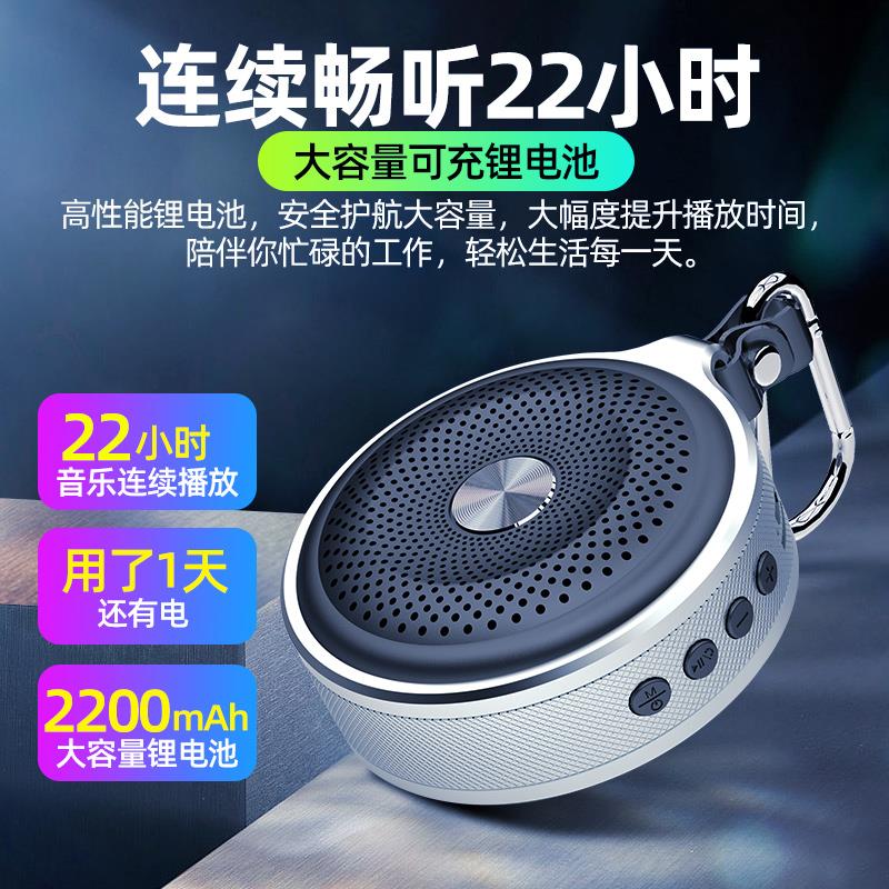 {臺灣公司貨 可打統編}虹柯 F2藍芽音箱智慧AI迷你小音響戶外便攜式大音量音樂播放器